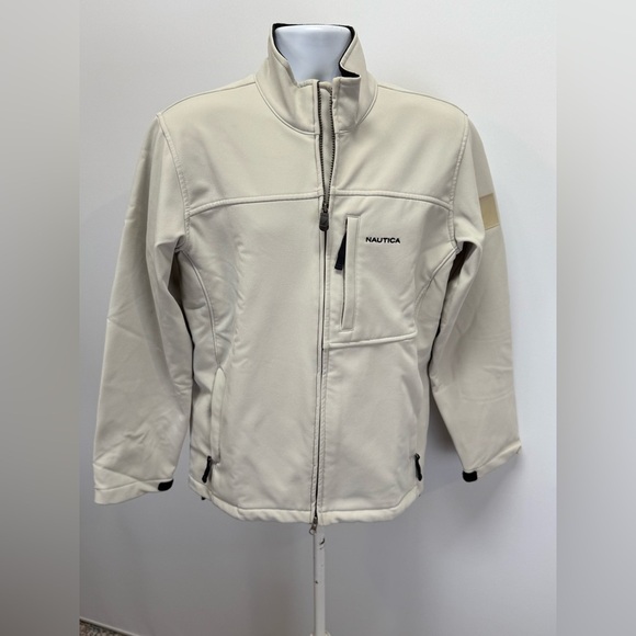 NAUTICA Men’s Beige thermal full zip jacket size S. - Picture 8 of 12